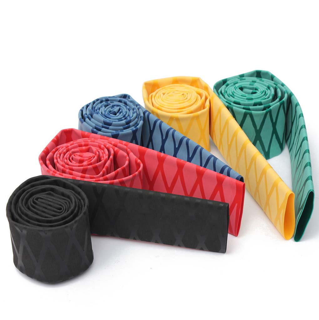 Non Slip Heat Shrink Tubing Textured Grip Fishing Rod
