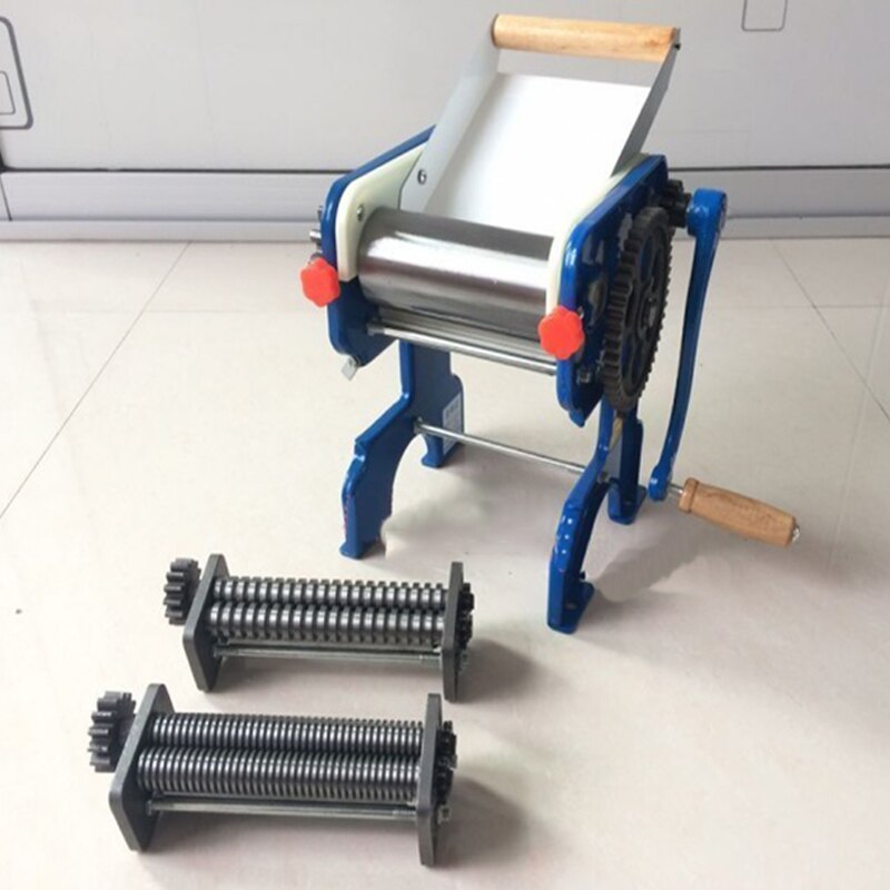 Multifunktionale Manuelle Doppelseitige Teig Kneten Maschine 150-2/150-4 Haushalts Edelstahl Teig Drücken Maschine