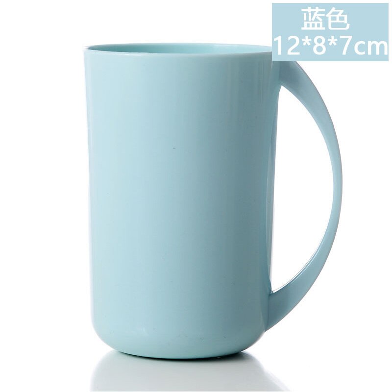 Cute Japanese Mouthwash Bathroom Tumblers With Toothbrush Holder Bathroom Products: Blue