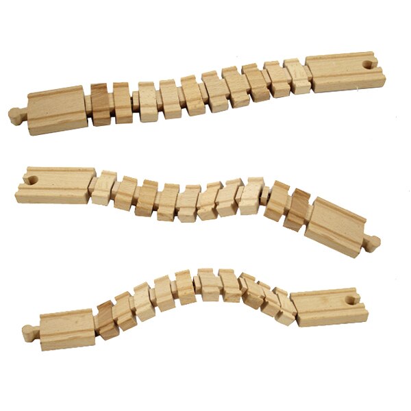 EDWONE 1PCS Thomas Trein Spoor Onderdelen Vervorming Compatibiliteit EDWONE Banen fit Thomas en Brio Boy Kids