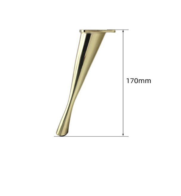 Møbler skap ben 17/23cm bord måke støtte fot sofa krakk tilt skjønnhet ben kjøkken dårlig skap maskinvare tilhenger: titan måke 170mm