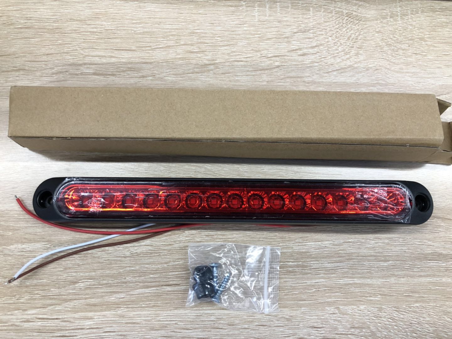 1pc 15 førte baglygte stop signal signal trailer led lys lastbil førte 24v lastbil lys førte baglys 10-30v bagbremselys