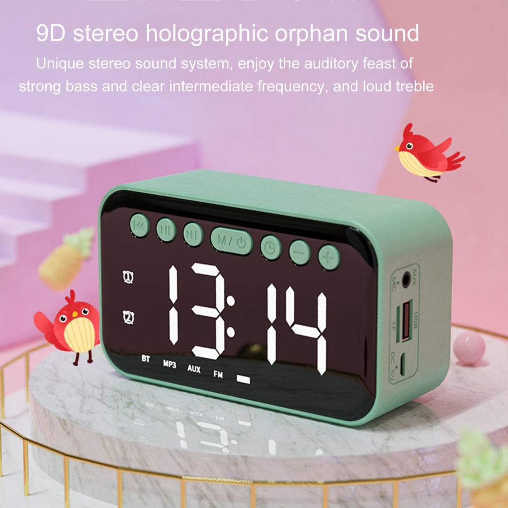 mini Bluetooth 5.0 wielofunkcyjny prostokąt akumulator głośnik dla domu