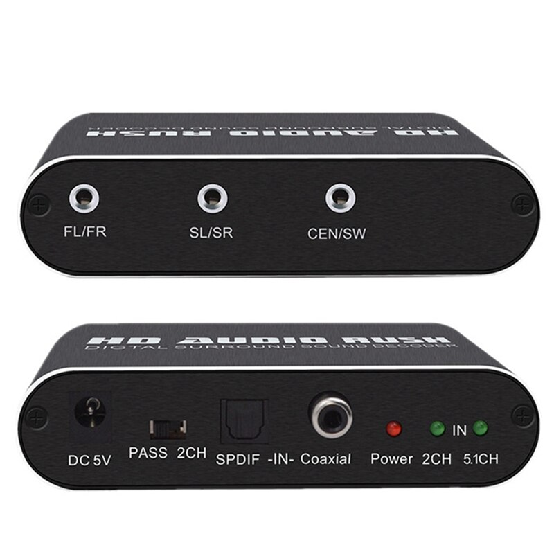 Dts Decoder 5.1Ch Ac3 Audio Stereo for Dolby Decoding the Spdif Input of 5.1Ch Digital Audio Converter