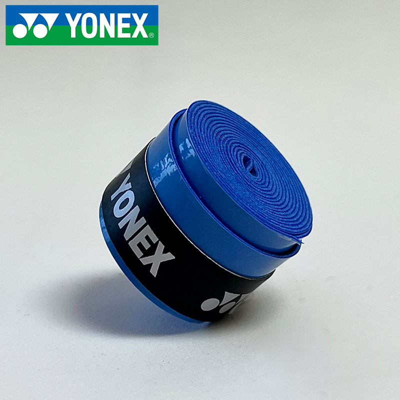 YONEX Overgrip raqueta de bádminton viscosa antideslizante absorbente de sudor Yy cinta plana mango de agarre tenis deportes cinta envuelta: Rojo