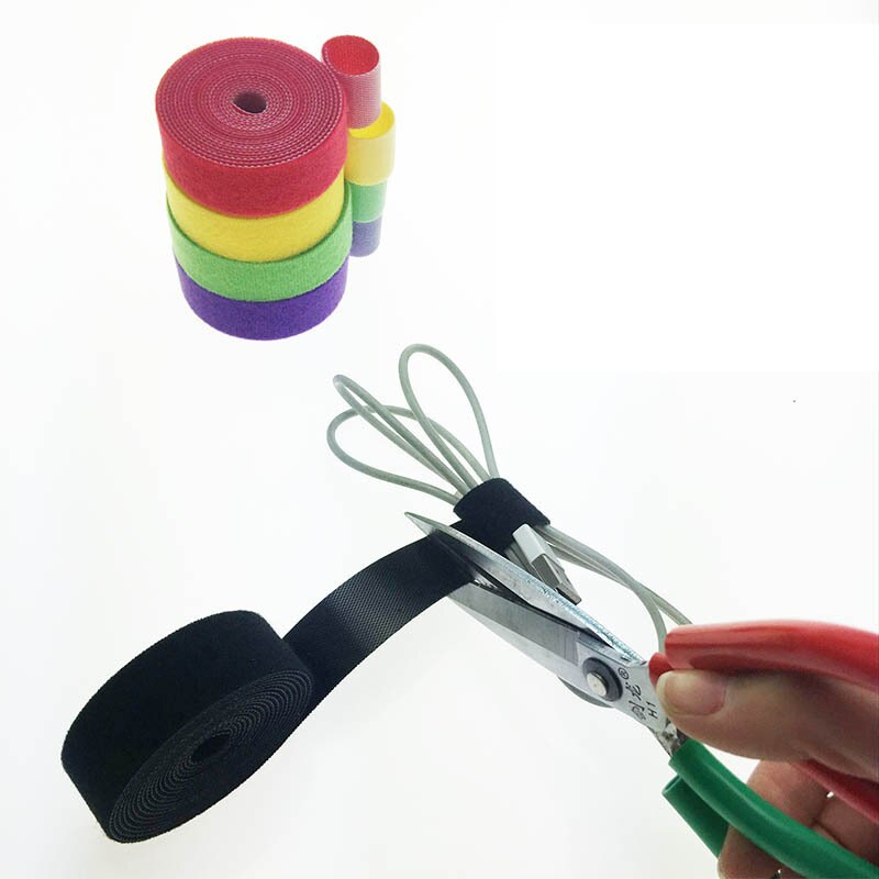 1/3/5m ruller fiskestang bindebånd rem stang bælte fastgørelse krog løkke binde fiskestang stropping velcro udendørs fiske gadget
