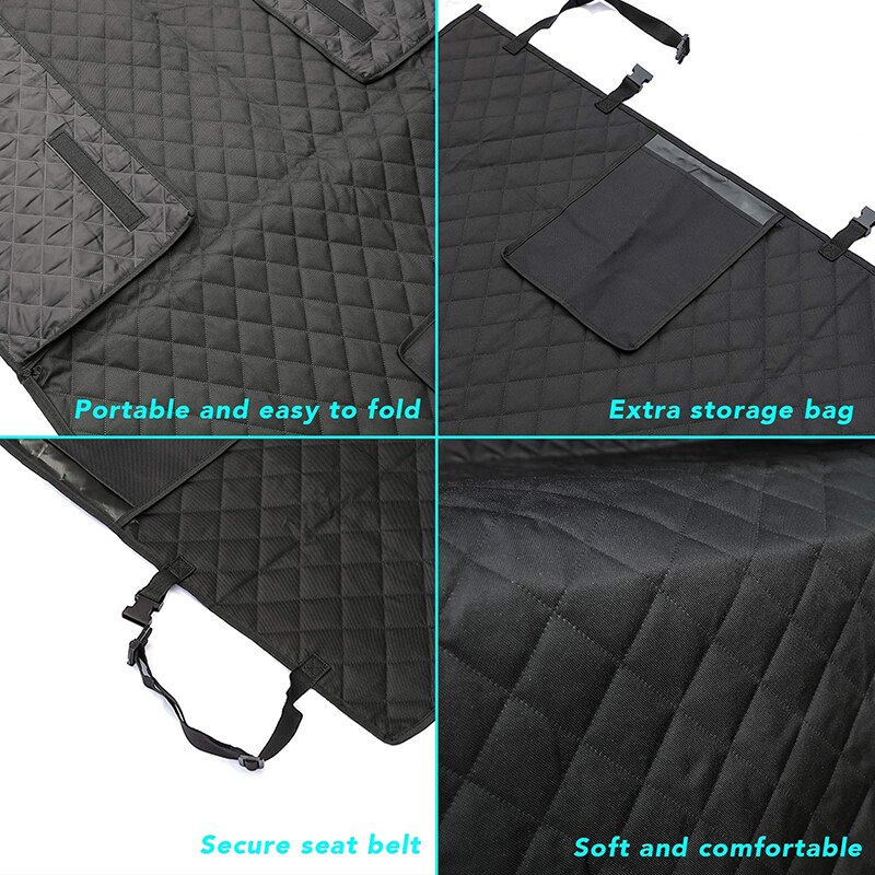 Benepaw Wear-resistant Dog Car Seat Cover For SUV Trunk Waterproof Portable Durable Liner Cover Protects Vehicle Easy To Install