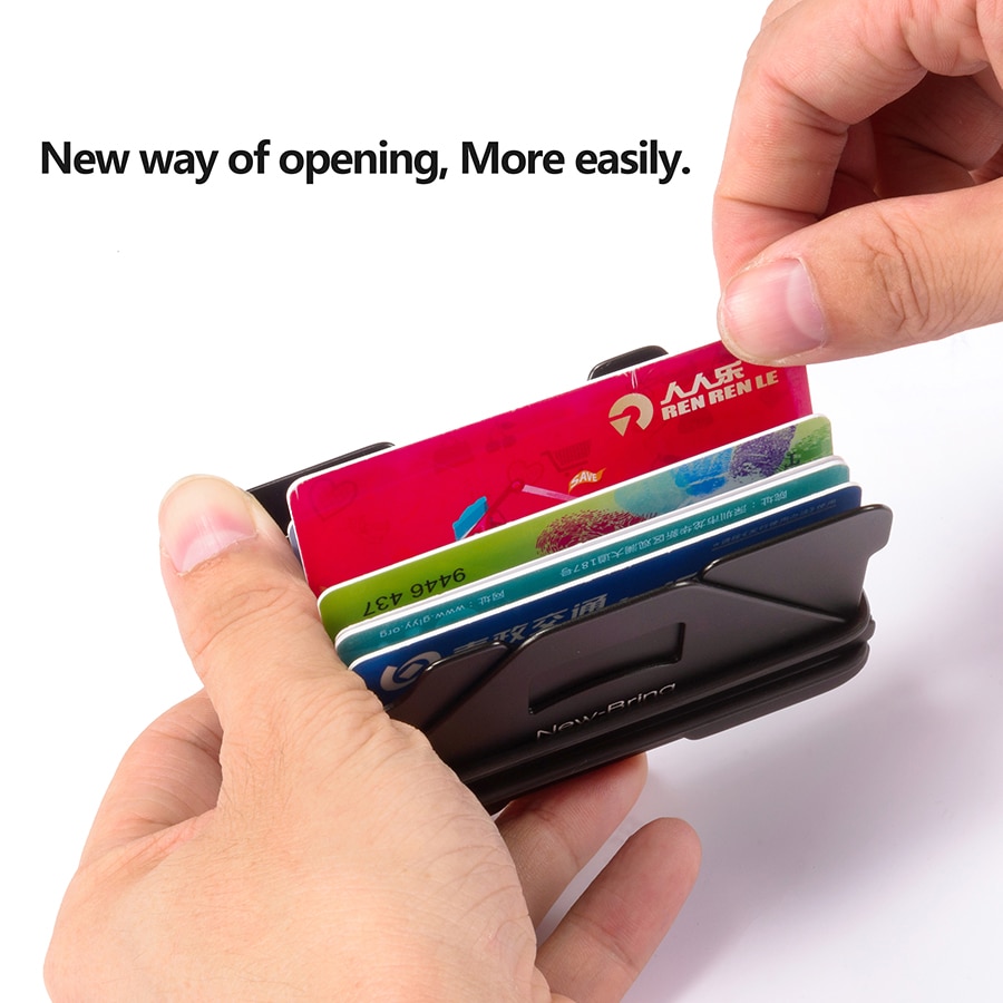 Pocket Wallet Bank Credit Card Holder Business Card Case card box Travel Organization Holder