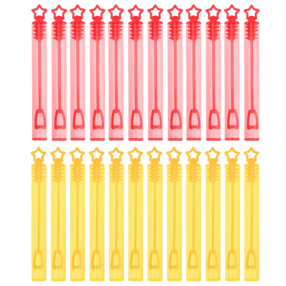 24Pcs Lege Wand Buis Diy Bubble Zeep Flessen Kids Speelgoed Voor Bruiloft Decor: B