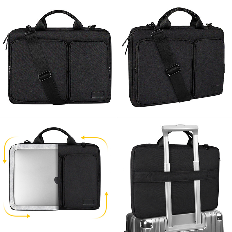 for Lenovo ThinkBook 14+ 14.5inch Laptop Shoulder Strap Bag Storage Pocket Notebook Sleeve Zip Handle Pouch Carry Briefcase