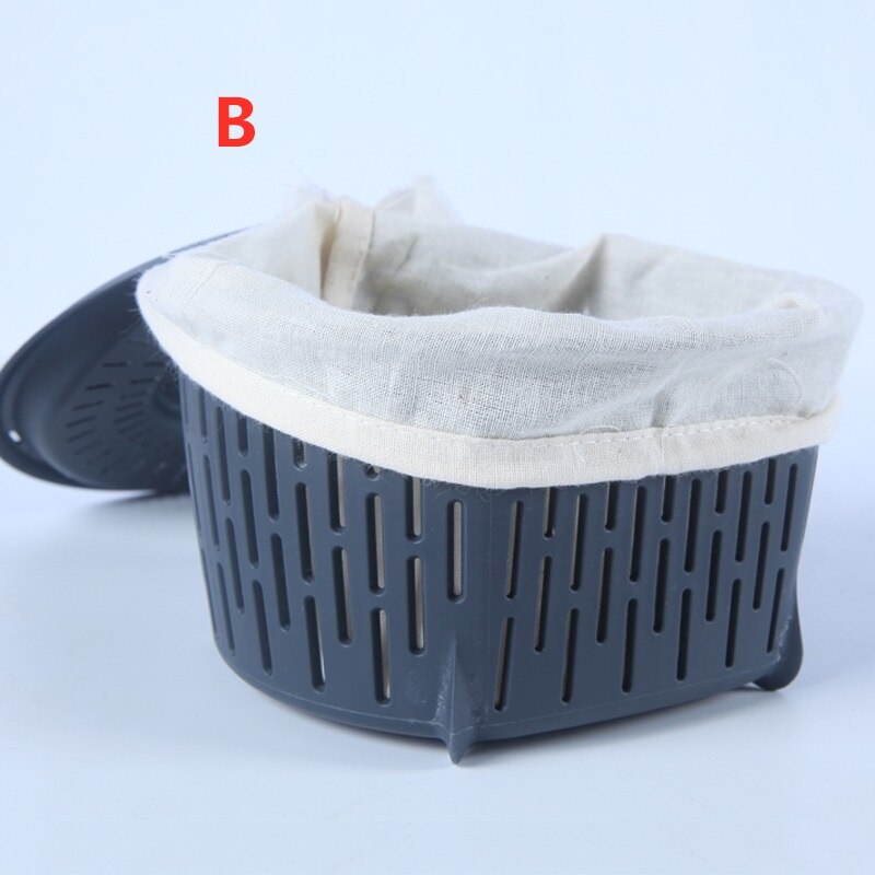 Soijamaito mehu siivilä sideharso pussi verkkopussi 120 mesh  tm5/tm6 thermomix kone robotti keittiön keittokone lisävaruste 1pc: B
