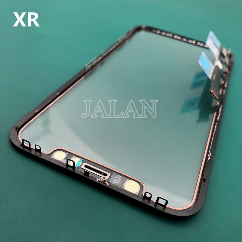 Originele Tp Voor Iphone Xr Digitizer Touch Screen Panel Vervanging Reparatie Touch Glas Met Frame