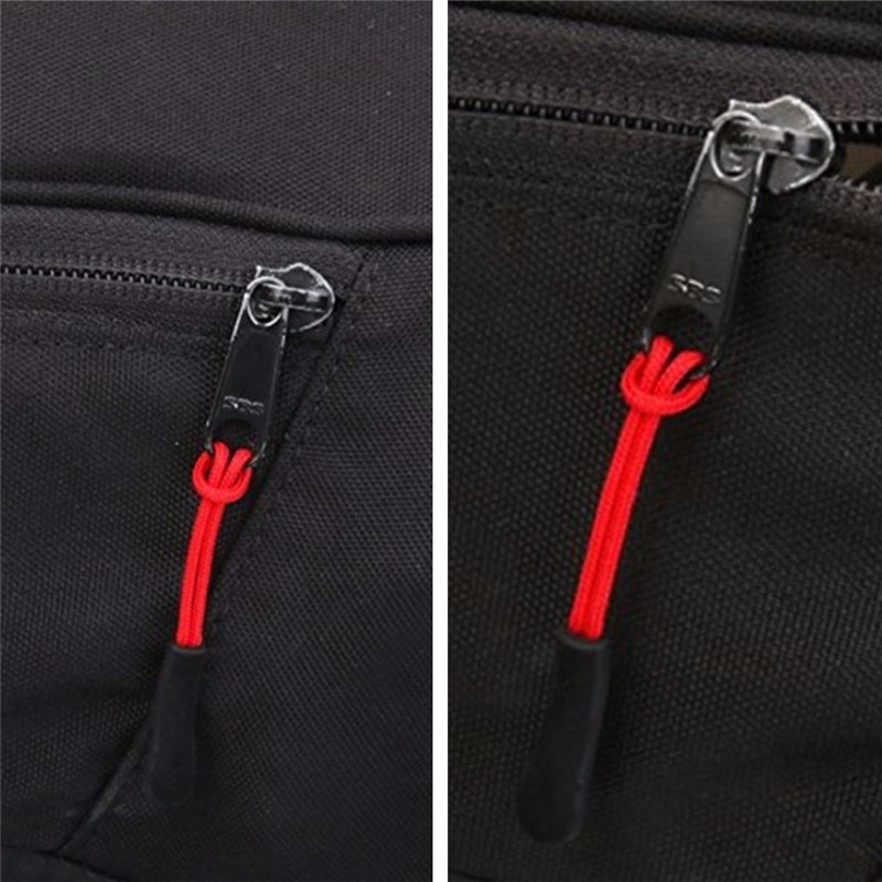 25 PC Rits Pull Puller End Fit Touw Reistas Koffer Kleding Rugzak Touw Tag Fixer Zip Cord Tab Vervanging rits Slider
