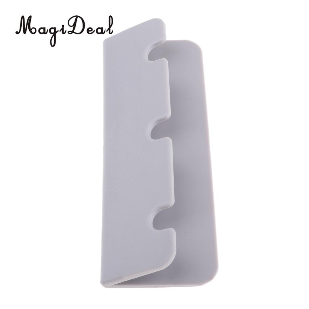 2Pcs Gray PVC Boat Seat Hook Clip Brackets for Inflatable Boat Rib Dinghy Kayak Canoe Marine Boat Accessories