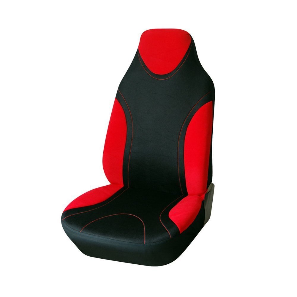1pcs Multiple Car-style Airbag Compatibled Car Seat Cover Universal Fits Most Auto Interior Accessories Seat Covers Protection: Red-7