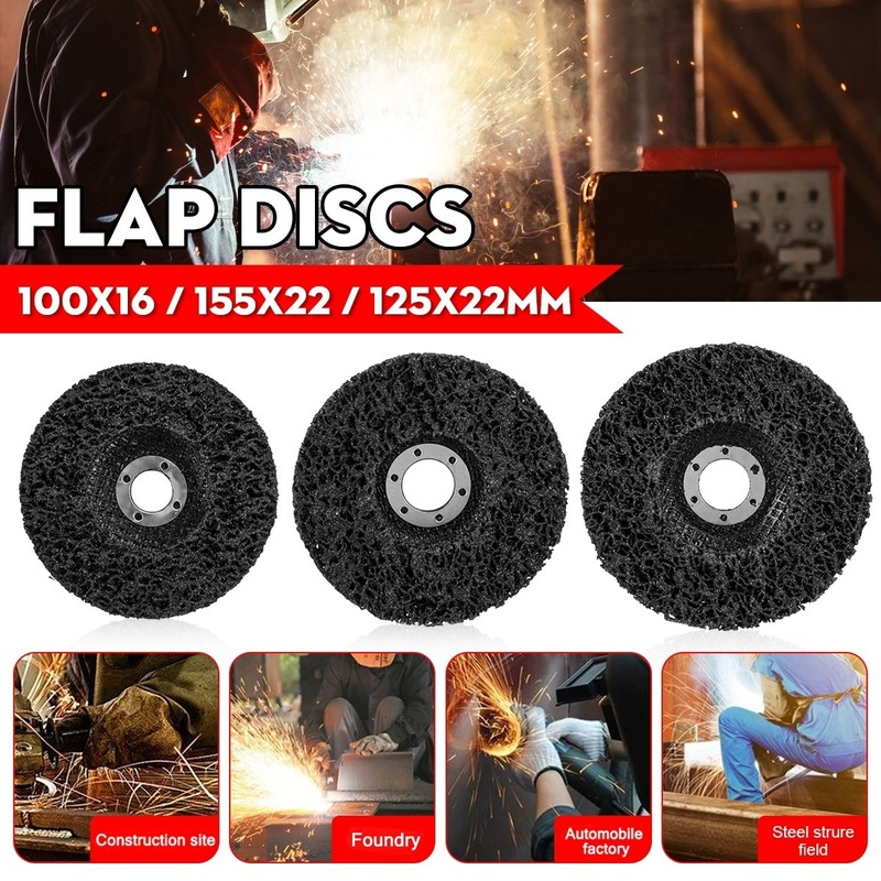 Chain Grinder Clean and Strip Disc Sanding Disc Clean Grinding коралловый диск шлифовальный диск по бетону круг 100/115/125мм
