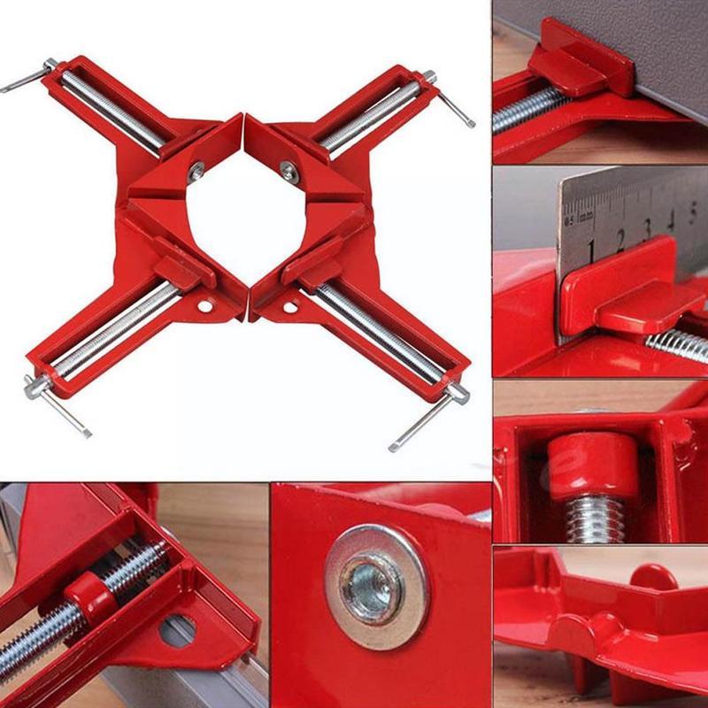 90 Degree Right Angle Angle Clip Woodwork Frame Welding Angle Block Fast Glass Clip Fixing Positioner Multifunction R3M3