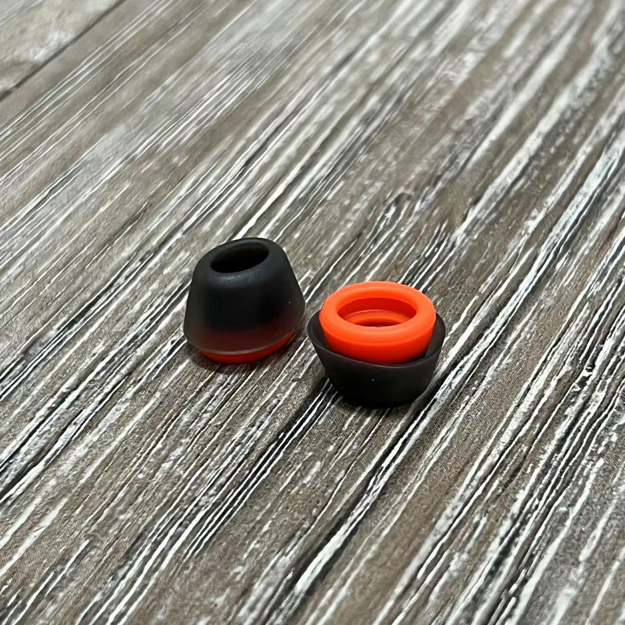 100% auriculares originales para Jabra Elite 65e,Evolve 75e, auriculares inalámbricos intrauditivos, auriculares de silicona de repuesto: WHEAT