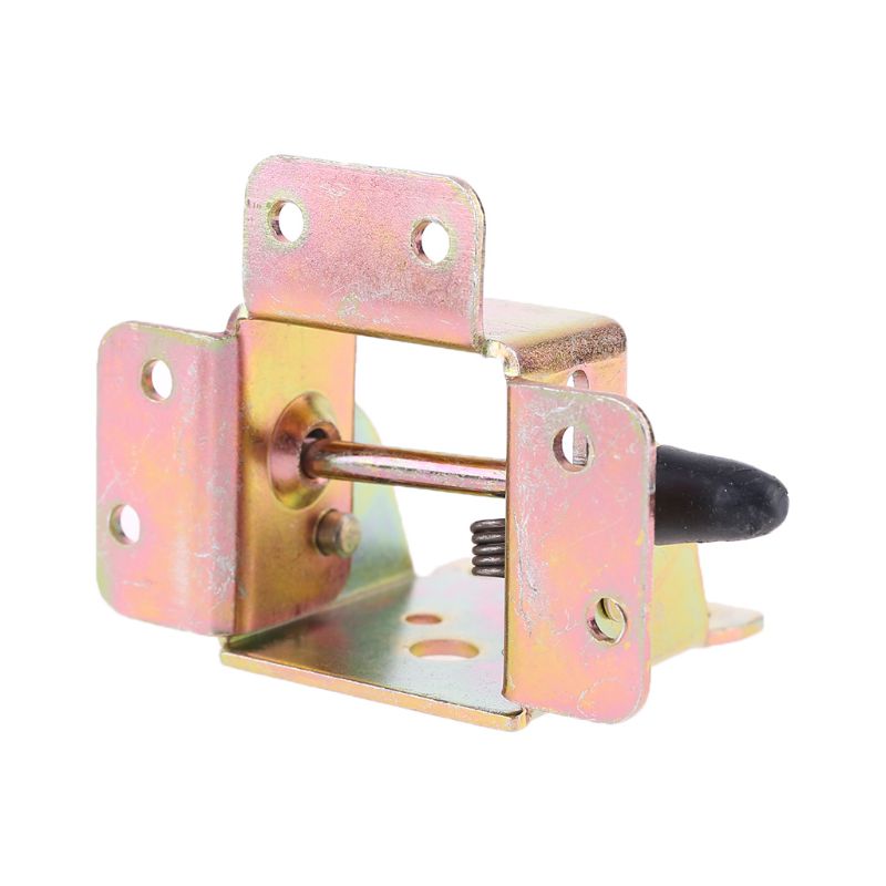 4X Iron Locking Folding Table Chair Leg Brackets Hinge Self Lock Foldable Hinges K3KA