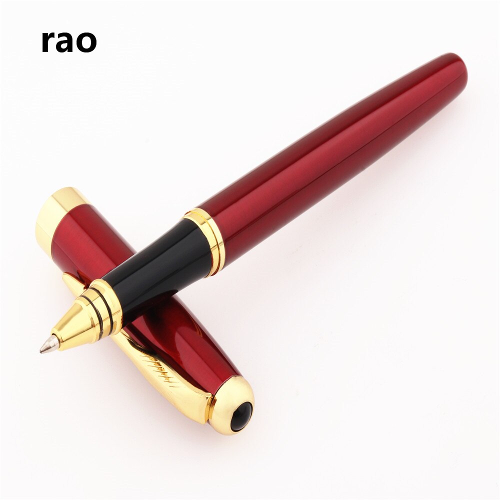 399 All Colour Business office Rollerball Pen School student stationery Supplies Ball point Pens: Red wine