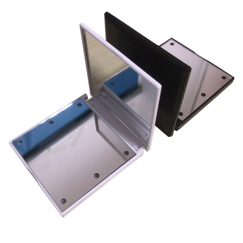 LEd Square Makeup Mirror Foldable Double Sided Abs Hd Mirror Makeup Tools