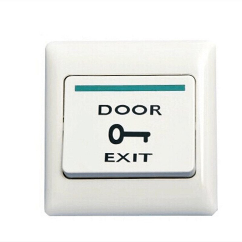 Bouton De Sortie Interrupteur Porte Aluminium - Système De Contrôle D'Accès Facile à Installer