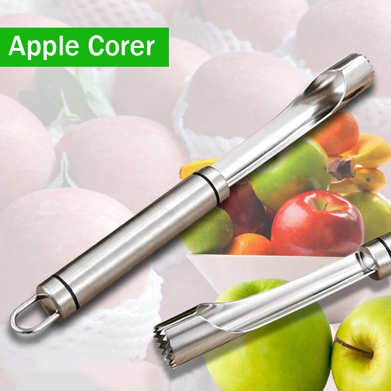 Rvs Fruit Zaad Core Remover Peer Appelboor Zaaimachine Slicer Mes Keuken Gadgets Merg Tool Keukenhulpjes D2