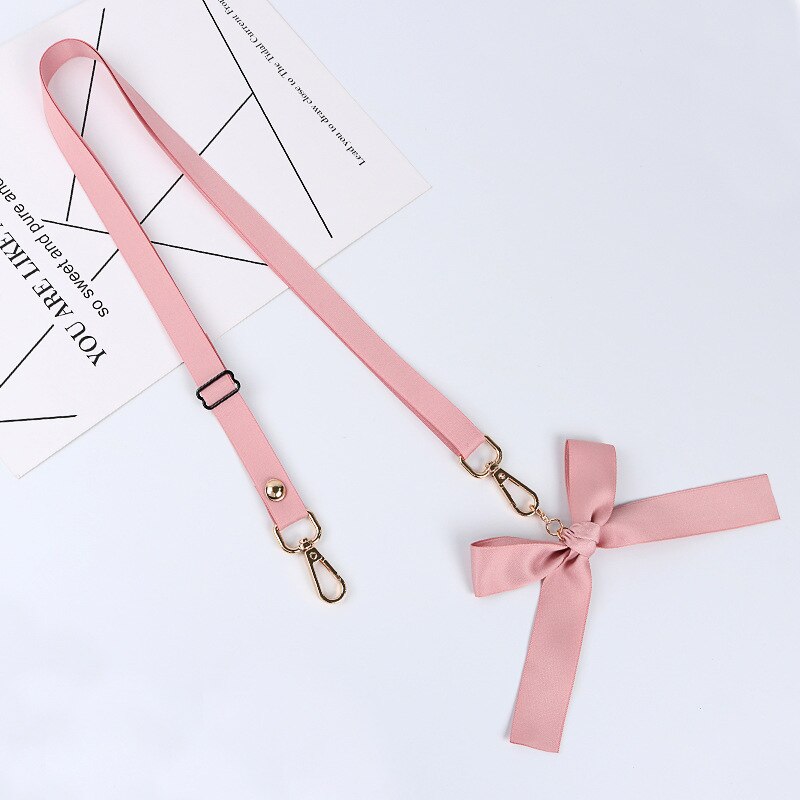 Bowknot praktisch Riemen Diagonale spreizen telefon Hülse Schlüsselband bogen teleskop seil diy zubehör tasche schulter gurt: 12