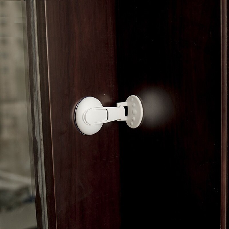 1Pcs Baby Safety Protector Child Cabinet Locking Plastic Lock Protection Of Children Locking From Doors Drawers