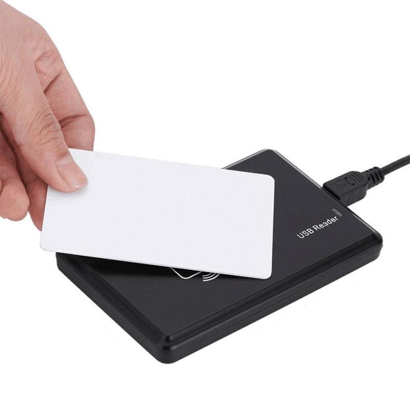 125 Khz Rfid Id Card Reader &amp; Writer/Copier/Programmeur + Gratis Herschrijfbare Id Kaart/Keyfob Copy iso EM4100 EM4102 Proximity T5577