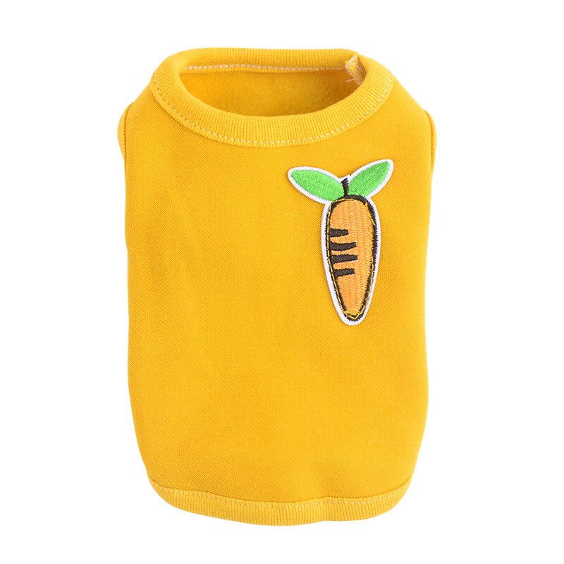 Mini Dog Vest Puppy Tiny Clothes Soft Pet Milk Dog Shirt Vest Costume XXS XS for Teacup Poodle Cat Rabbit Cartoon Jacket