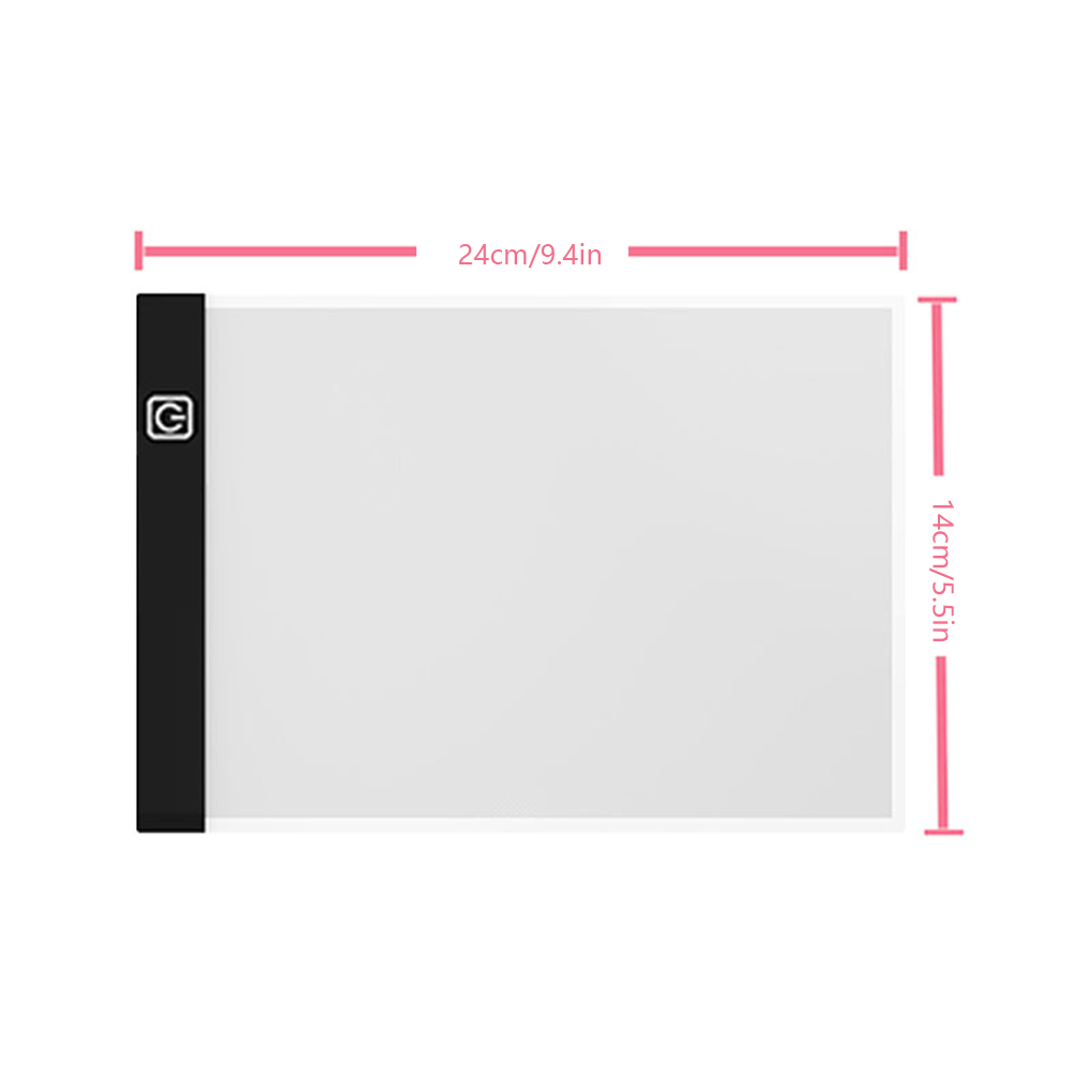 LED Light Pad A5 Drawing Board DIY Luminous Copy Table LED Cartoon PaintingWriting Tablet