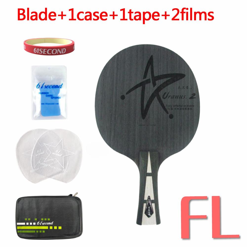 Original Yinhe Uranus.2 U2 table tennis racket blade for pingpong bat paddle: FL with F 1 case