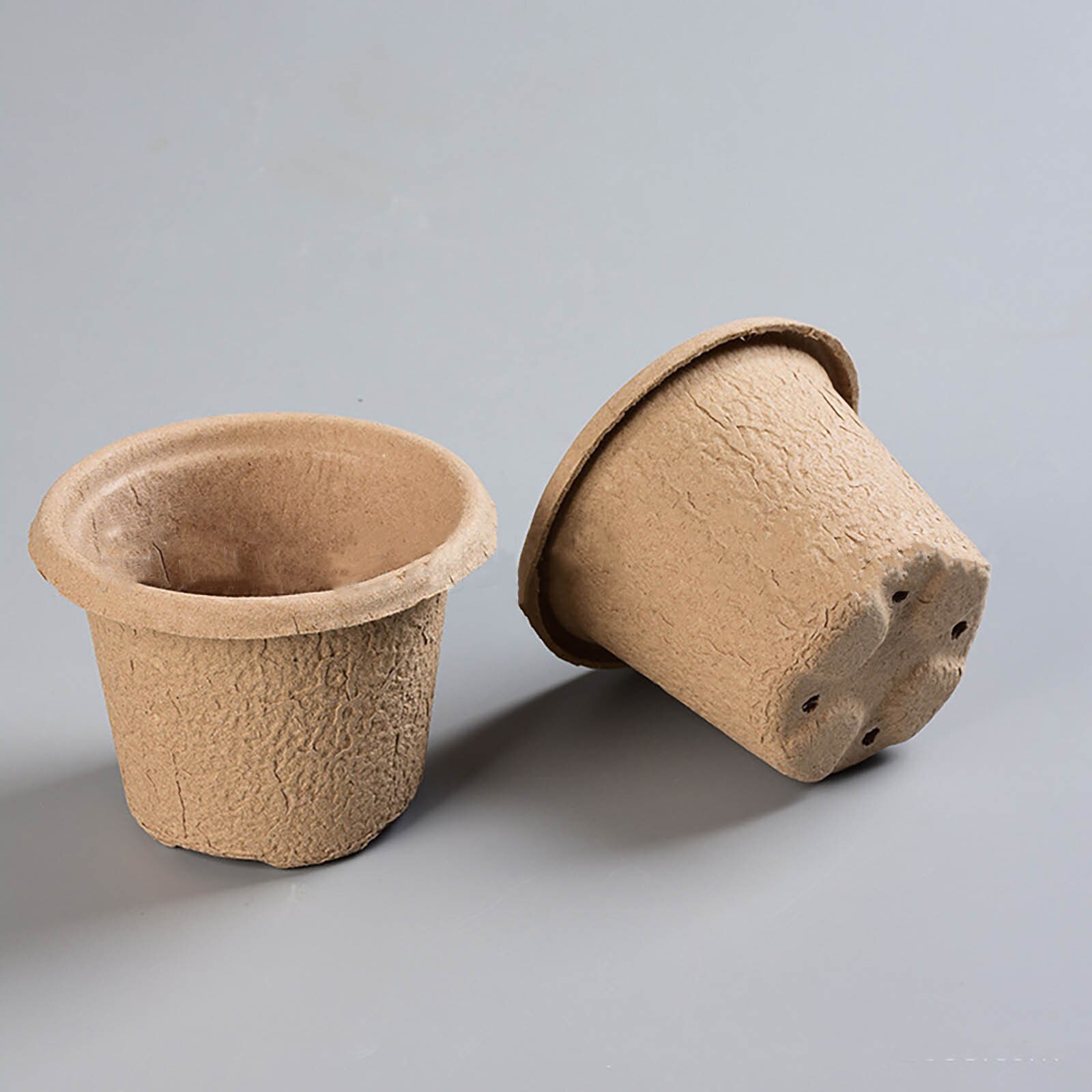 Garden Supplies Nursery Pots Pulp Peat Pot Plant Cup Tray Flowers Potted Plant Grow Garden Tools