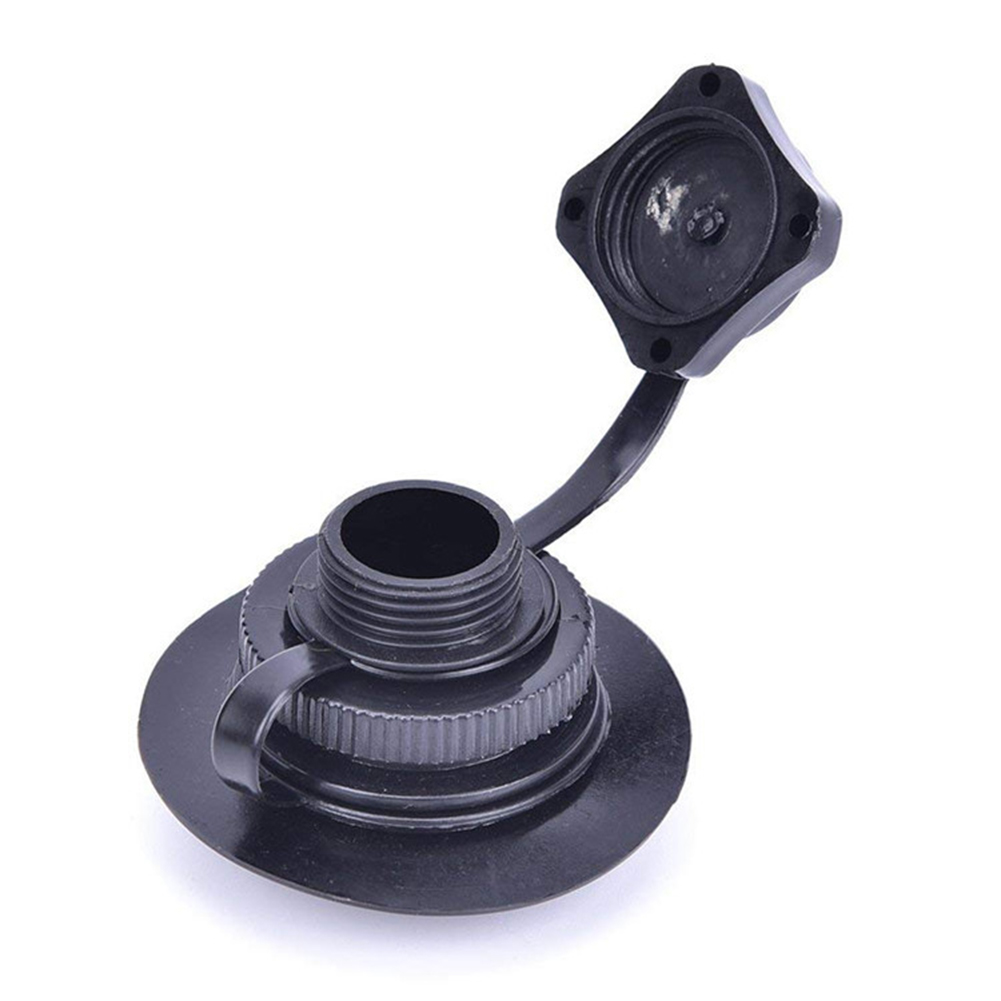 1 Stück Luftventil für Intex Schlauchboot/Jilong Fischerboot/Decath Luftbett Achteckiges Gasventil 2-in-1 G/Set Schraubventil