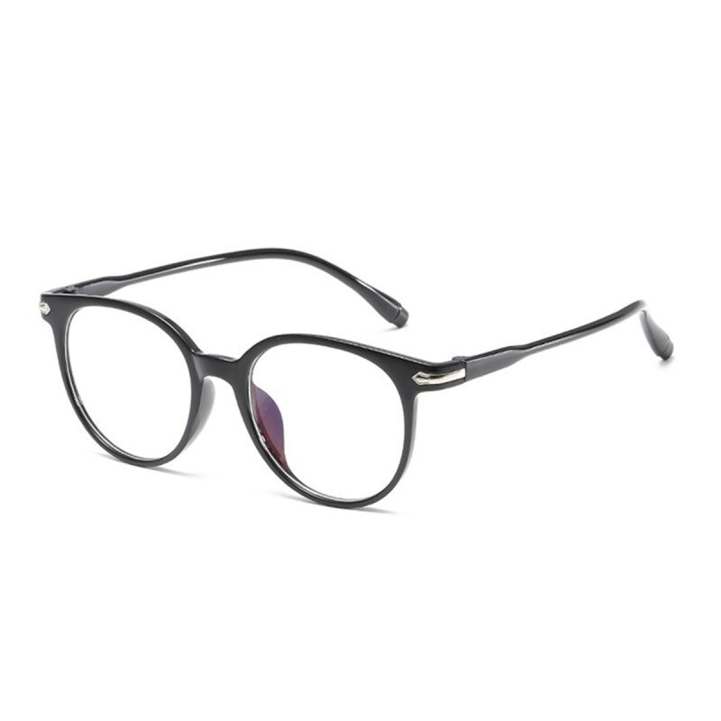 Gennemsigtige briller til kvinder pink cat eye solbriller brille optisk stel briller klar linse vintage anti-stråling: 2