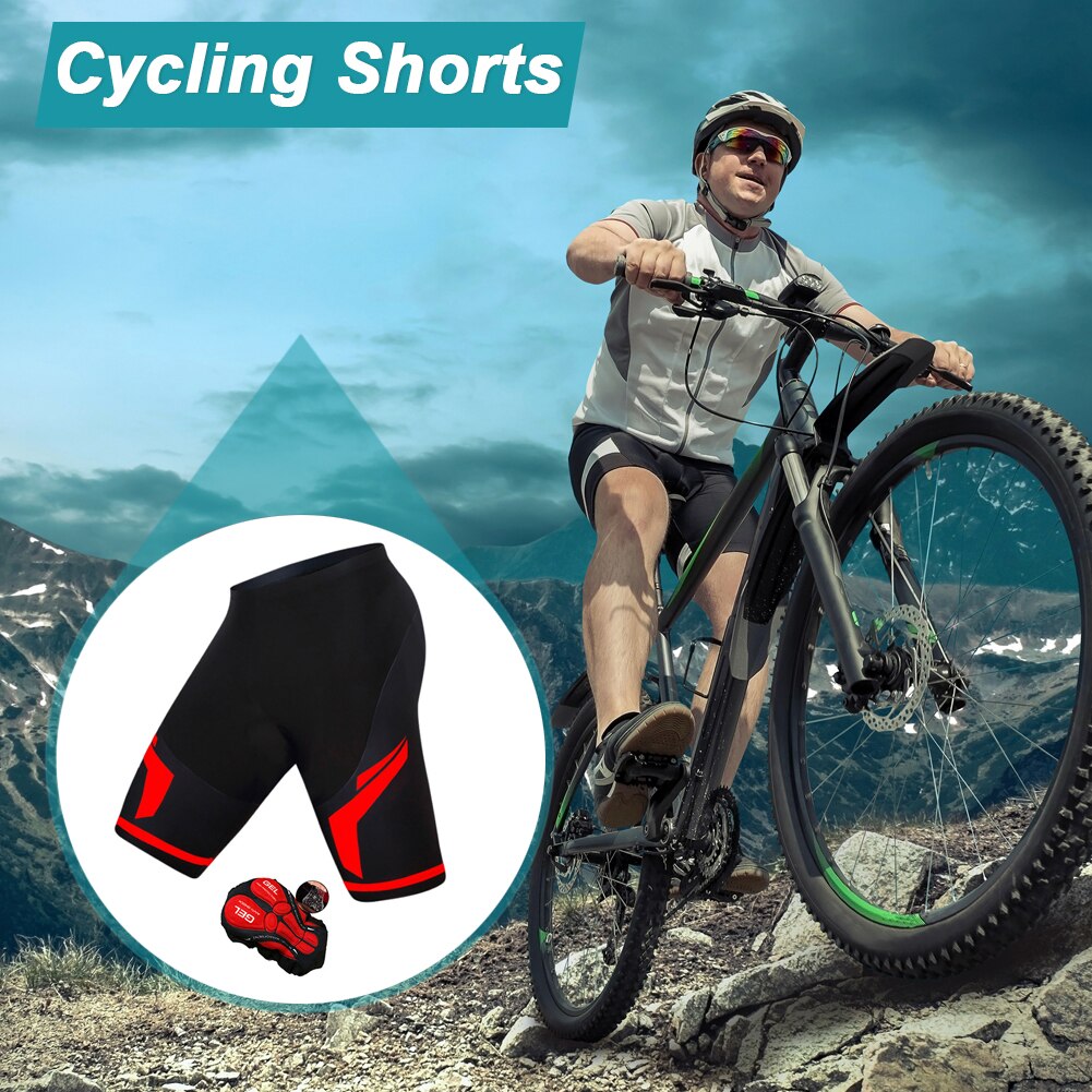 Mannen Fietsbroek Mtb Weg Mountainbike Fiets Broek Mesh Ademend Quick Dry Riding Shorts Broek