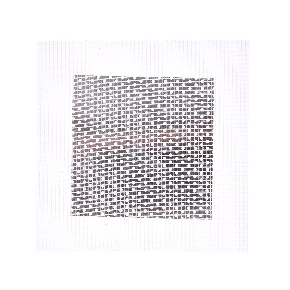 Home Dry Accessories Aluminum Plastic Wall Patch Ceiling Fix Hole Repair Self Adhesive Metal Mesh Lightweight