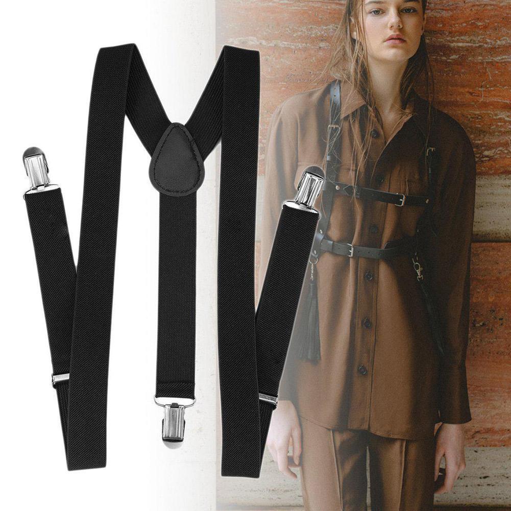 Bretels heren klassieke broek band y rug 120cm casual clips retro heren broek elastische bretels jarretellegordel 4 w3 b 7