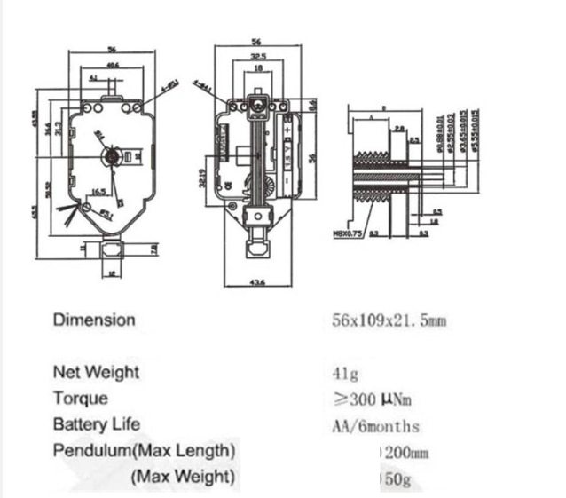 Atomic Radio Controlled Silent Quartz Clock Movement Mechanism DIY Kit For UK MSF Signal Accessories