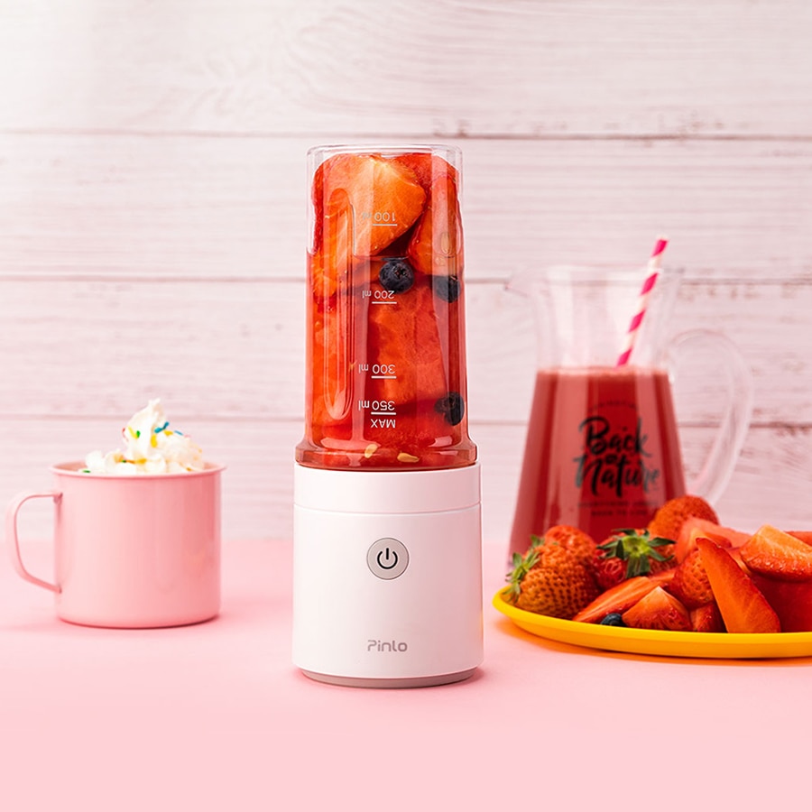 Mini licuadora portátil XIAOMI MIJIA Pinlo, mezclador eléctrico de cocina, procesador de alimentos de mano, batería de carga de corte de jugo rápido