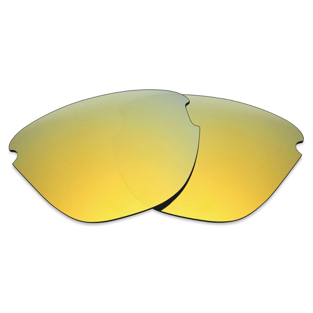 Mryok-gafas de sol polarizadas de repuesto para Oakley Frogskins Lite, 20 + opciones de Color (solo lentes): 24K Gold