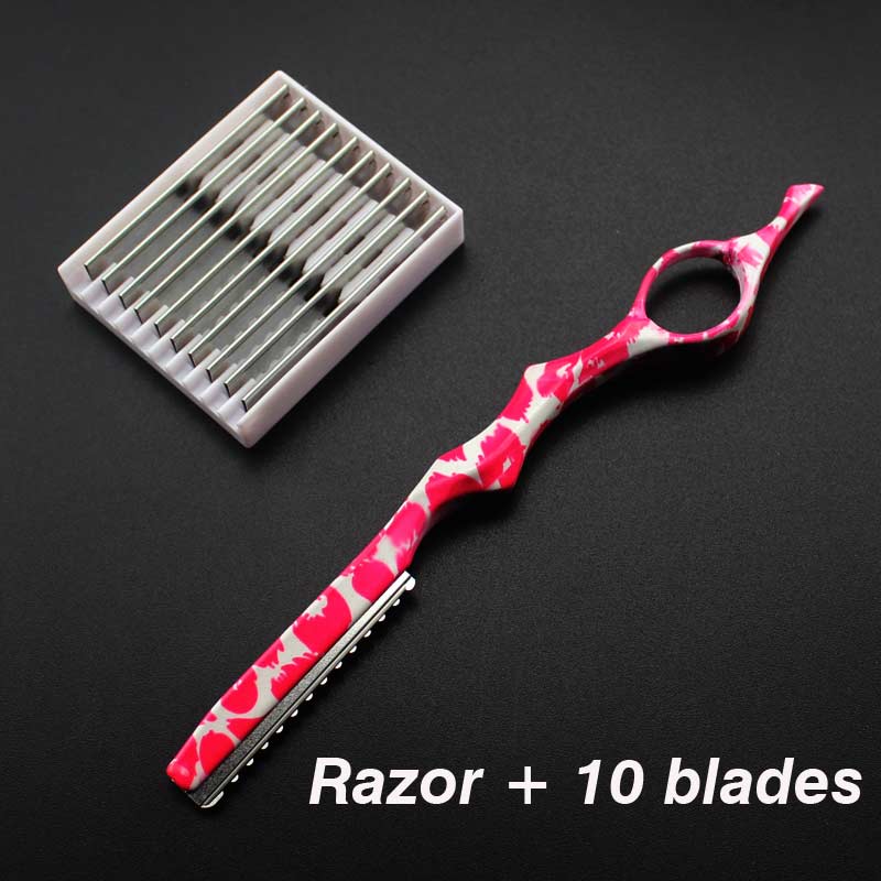 Multi-color razor, hair cutter, scraper with blade: Pattern7