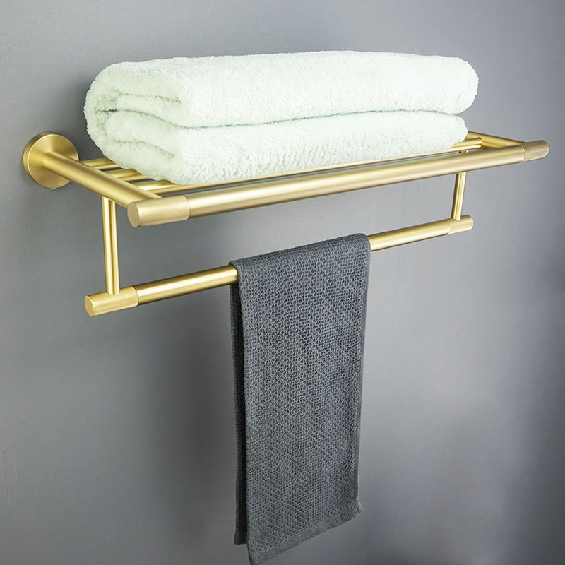 Accesorios de baño de oro cepillado, soporte de toalla, soporte de taza, colgador de anillo de toalla, soporte de papel, soporte de cepillo de inodoro, gancho para abrigo