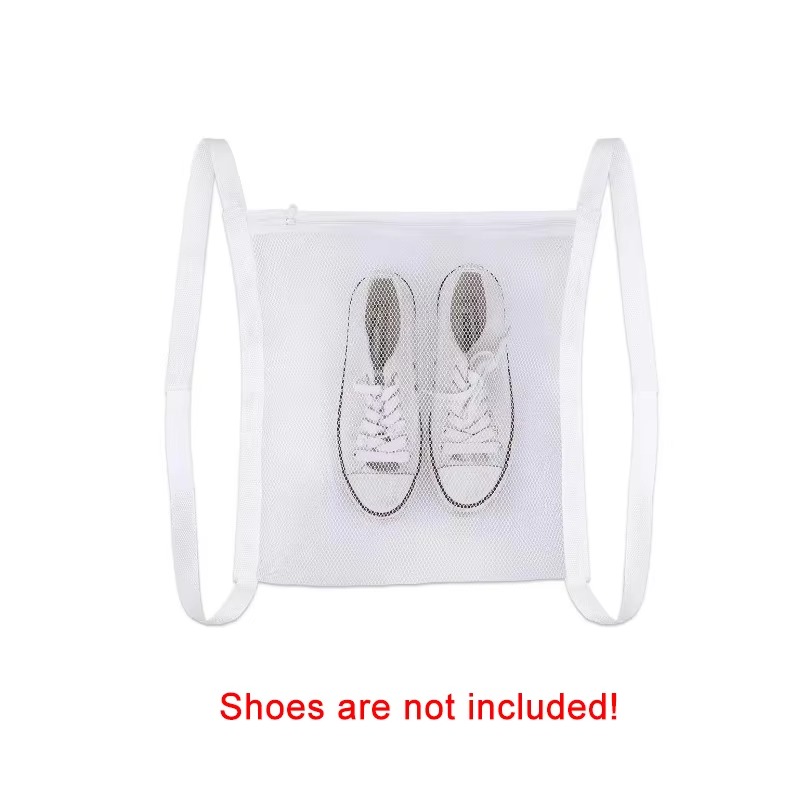 1PC Sneaker Dryer Bag, Dryer Door Shoe Net with Elastic Straps, Sneaker Laundry Bag for Shoes,40X40cm: Default Title