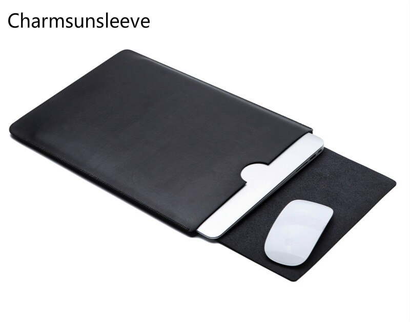 Charmsunsleeve Ultra-thin super slim sleeve pouch cover,microfiber leather laptop sleeve case for LG gram 13 14 15 17