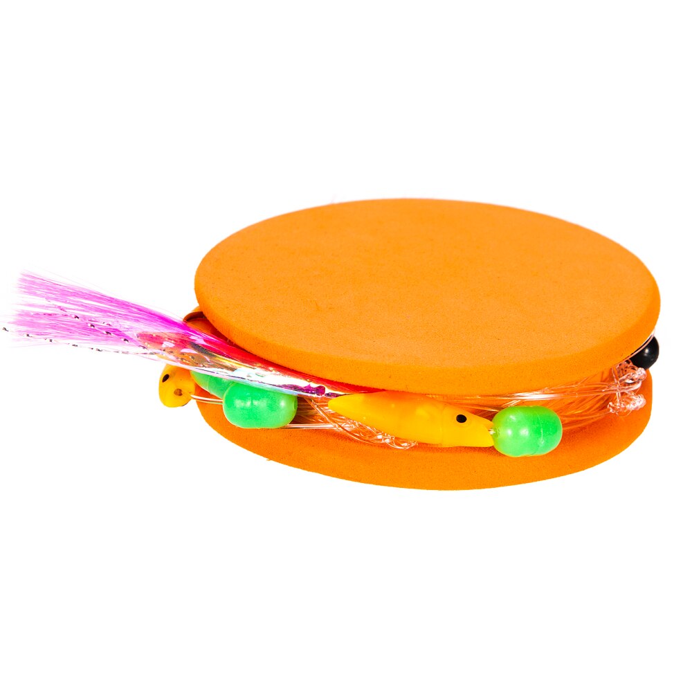 Planche à rouler en mousse avec bobine, ligne de pêche, tampon de rangement, accessoires de boîte à matériel, de