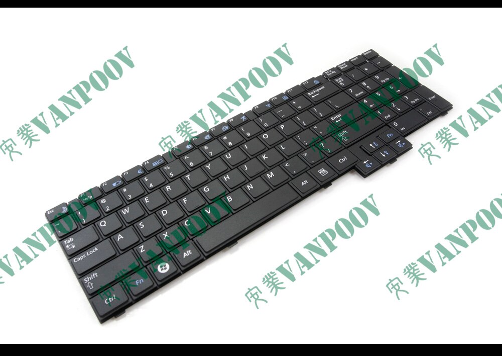 100% Original US Notebook Laptop keyboard for Samsung R620 R618 R517 R523 R525 R528 R530 RV508 RV510 P580 P530 Black
