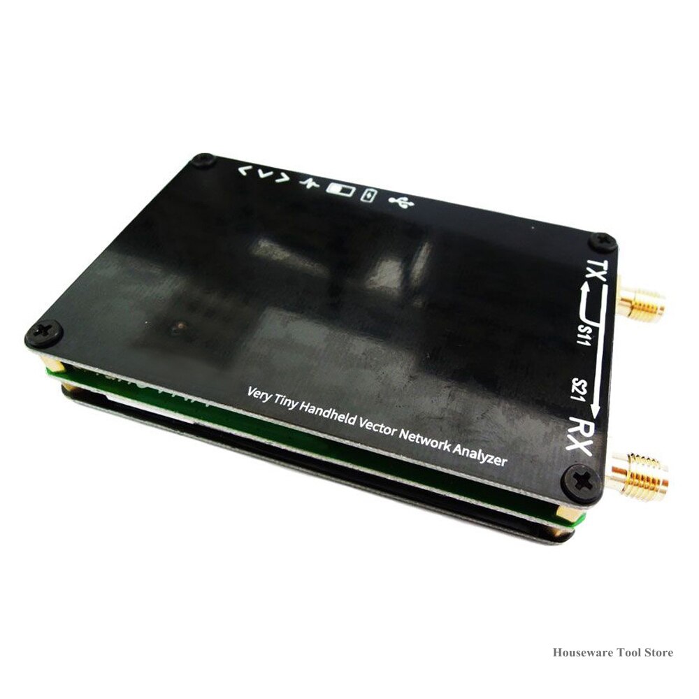 Nano VNA Vector Network Analyzer 50KHz-900MHz Digital Touch Screen Short Wave MF HF VHF UHF Antenna Foot Wave Analyzer