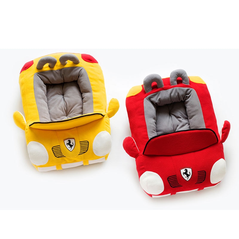 Lit de sport en forme de voiture pour chien, maison, Chihuahua, Yorkshire, petit chien, chat, imperméable, , doux, canapé, chenil, 2 couleurs